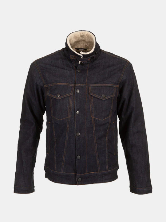 Resurgence Pekev Raw Denim Sherpa Jacket - Image 2