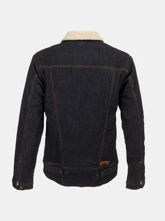 Resurgence Pekev Raw Denim Sherpa Jacket - Image 5